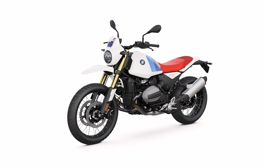 BMW R12 G/S in white, red and blue